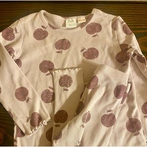 Zara ribbed apple set for girls